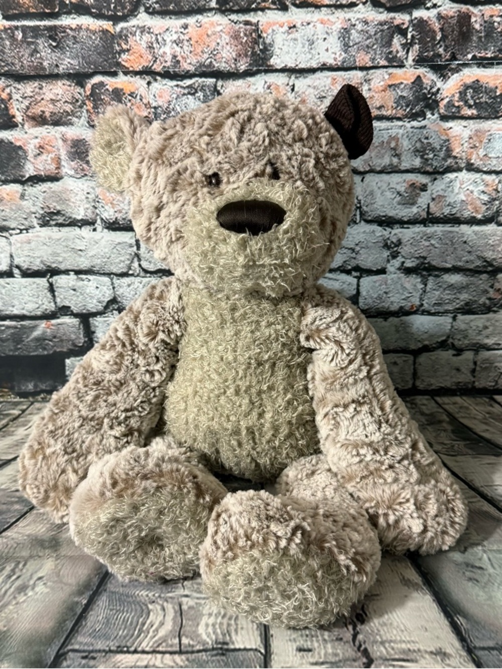 Demdaco 2020 Handmade Giving Bear 17” Plush Stuffed Bear Cuddle Toy (DDCO-02)
